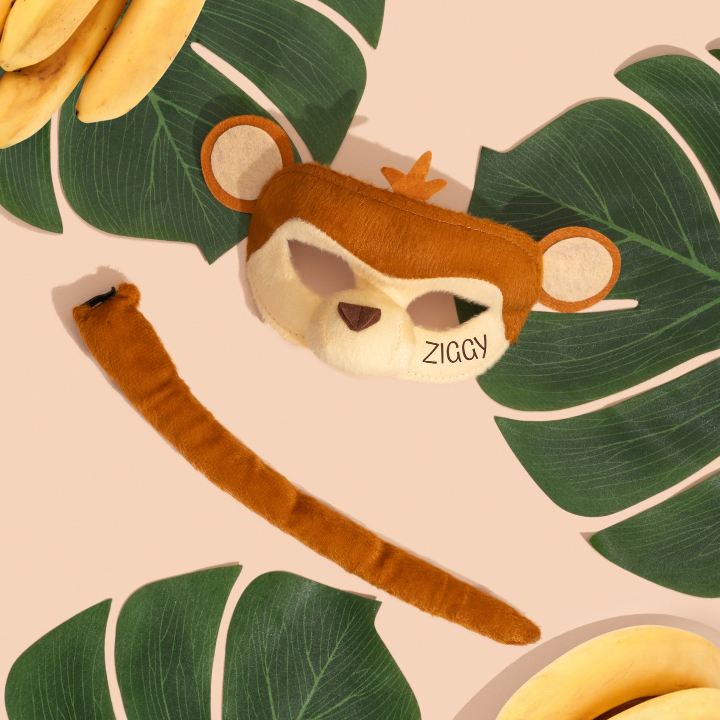 MONKEY - Animal mask & tail