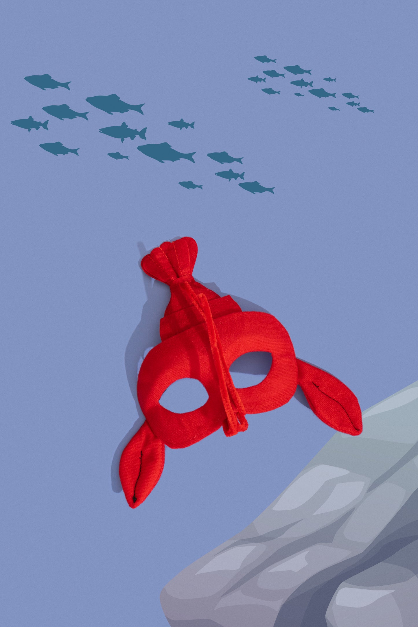 Kids Little Safari Lobster Mask and Tail Set