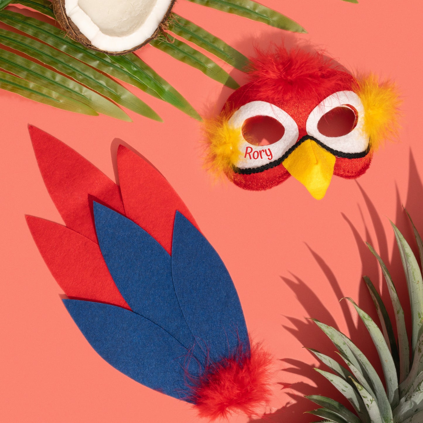 PARROT - Animal Mask & Tail