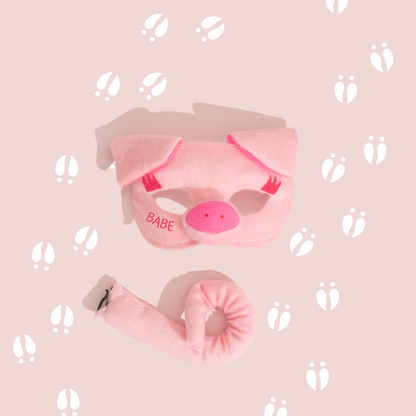 PIG - Animal Mask & Tail