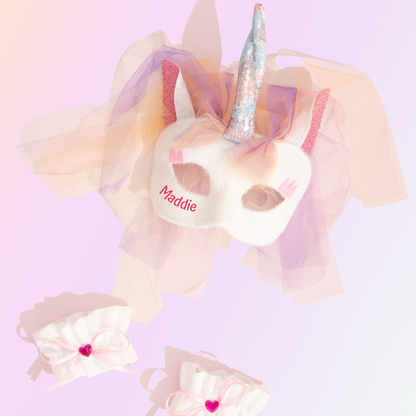 UNICORN - Animal Mask & Wrist Cuffs