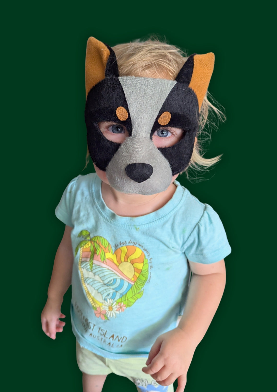 Aussie Dog - Animal Mask & Tail Set