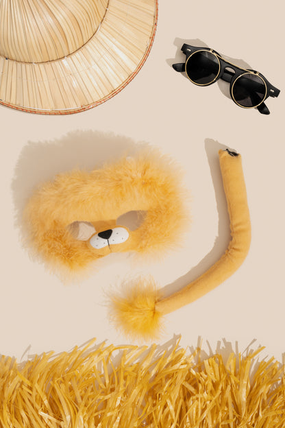 LION - Animal Mask & Tail