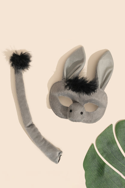 DONKEY - Animal Mask & Tail