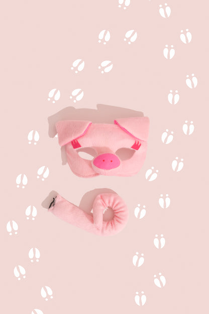 PIG - Animal Mask & Tail