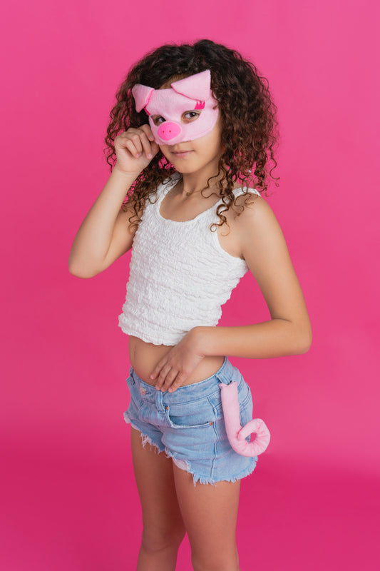 PIG - Animal mask & tail