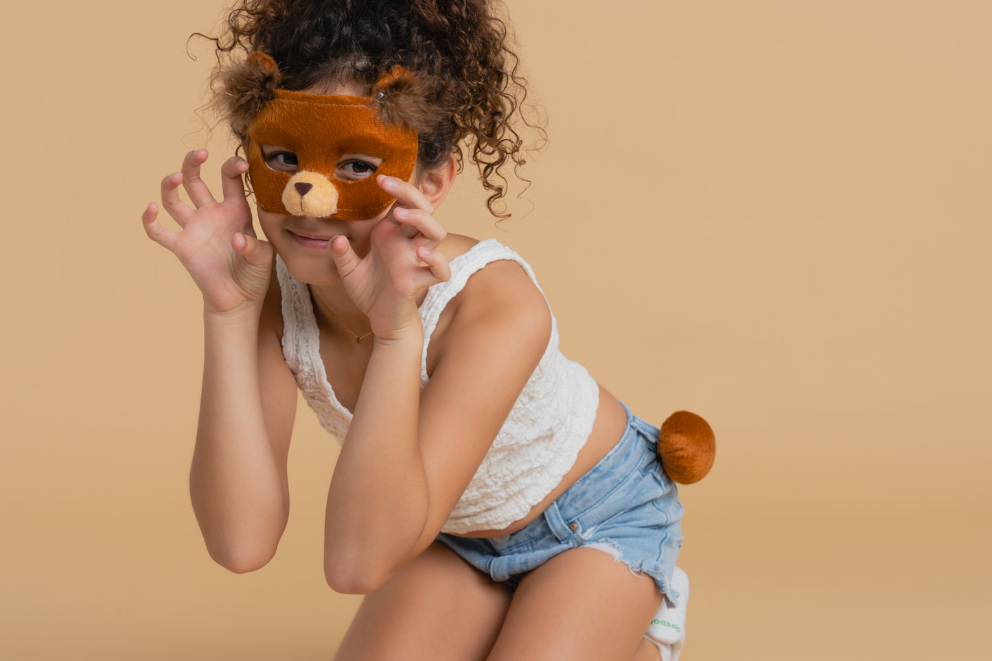 BEAR - Animal mask & tail