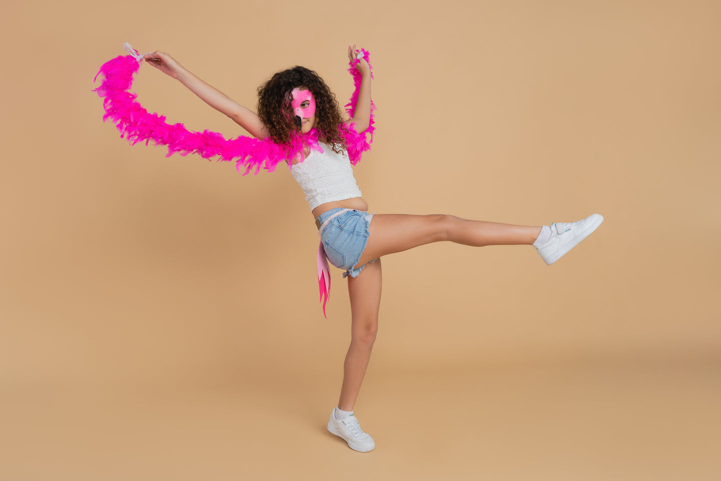 FLAMINGO - Animal Mask & Tail