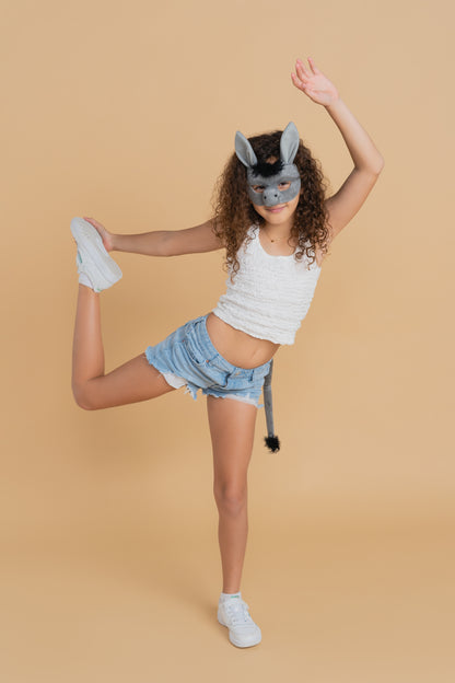 DONKEY - Animal Mask & Tail