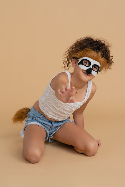 SLOTH - Animal Mask & Tail