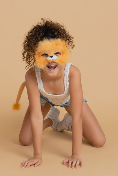 LION - Animal Mask & Tail